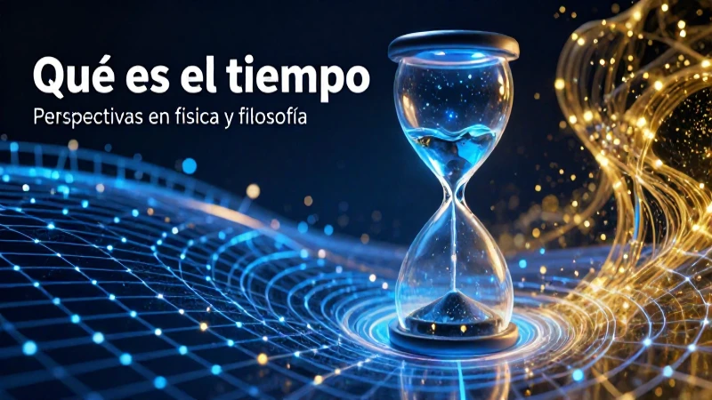Qué es el tiempo: Perspectivas en física y filosofía 5 Tiempo y espacio se fusionan en esta imagen