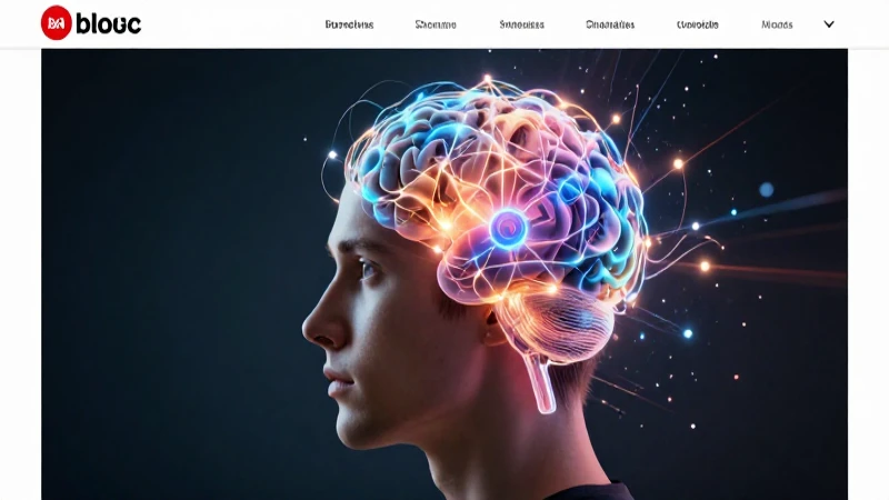 Perfil humano brillante con red de conocimientos