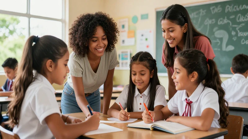 Promoviendo la equidad educativa en niños mexicanos
