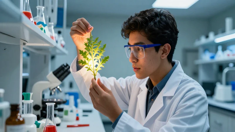 Qué es un experimento Definición y ejemplos clave 6 Estudiante mexicano descubre planta brillante en laboratorio
