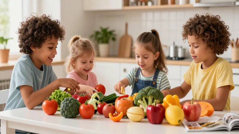 Nutrición y hogar: base de la infancia feliz