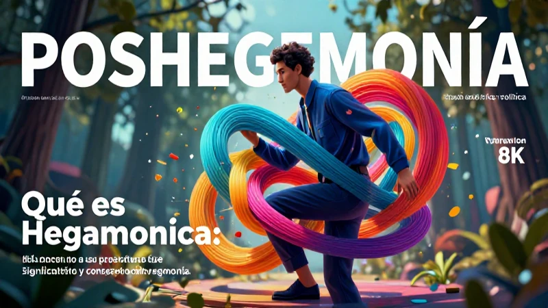 Representación gráfica de la poshegemonía