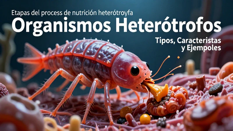 Organismos Heterótrofos: Tipos, Características y Ejemplos 7 Proceso de alimentación de organismos heterótrofos
