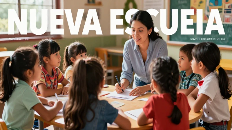Qué es la humanización y cuáles son sus conceptos clave 3 Ilustración vibrante y cálida de la Nueva Escuela Mexicana