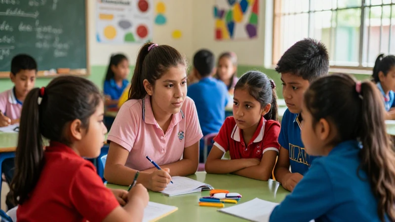 Qué es inclusión: Tipos y casos de exclusión explicados 8 Niños mexicanos aprendiendo en entorno natural