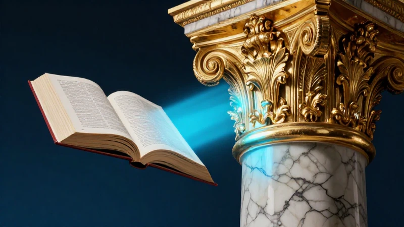 Qué es un interdicto: definición y concepto explicado 3 Libro legal dramático bajo luz cyan