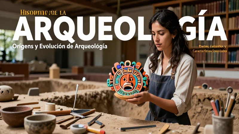 Arqueología: Ramas, Estudios y Características Esenciales 3 Arqueología: origen, evolución y estudio de restos