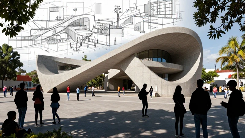 Arquitectura: Tipos, Características y Ejemplos Esenciales 6 Arquitectura mexicana, educación y comunidad vibrante