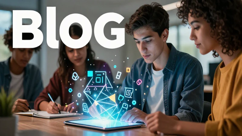 Qué es la comunicación escrita Características y estilos 6 Estudiante moderno y brillante en tablet digital