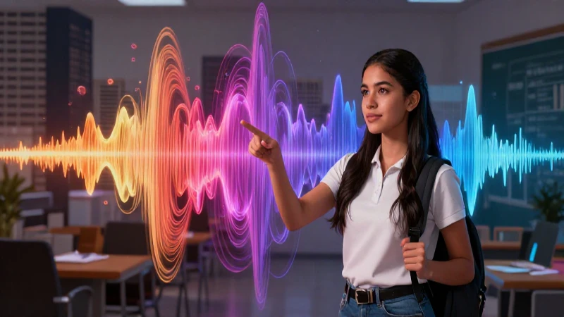 Ilustración vibrante de estudiante mexicano moderno