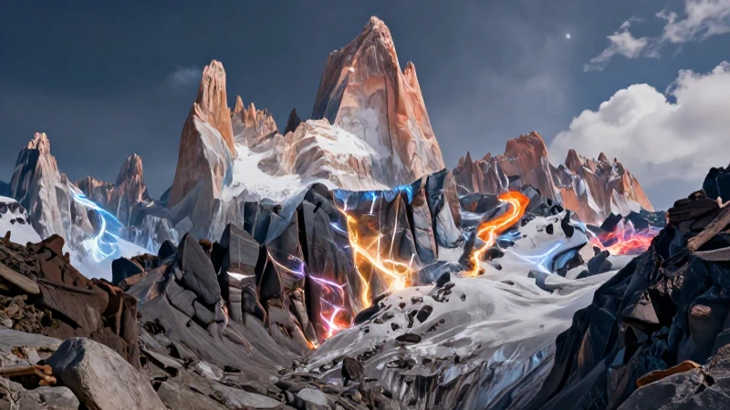 Montañas andinas: colisión tectónica ilustrada