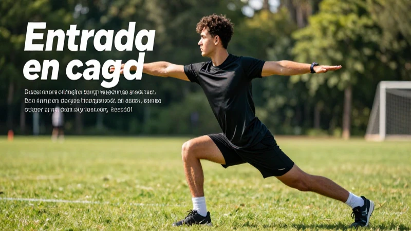 Calentamiento: clave para el alto rendimiento deportivo