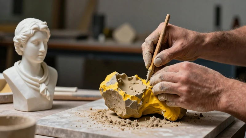 Escultura: tipos, materiales y características esenciales 4 Modelado, tallado y vaciado escultórico