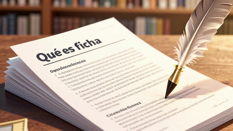 Qué es la ficha Definición, características y concepto 4 Las fichas organizan la información de manera efectiva