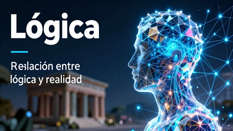 Lógica: definición, tipos y características esenciales 7 Conexión visual entre lógica y realidad