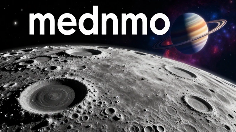 Superficie lunar detallada con planetas estéticos