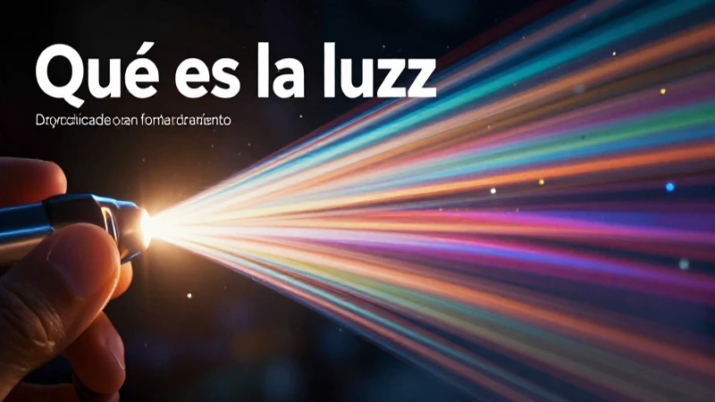 Luz: su comportamiento, definición y fenómenos ópticos