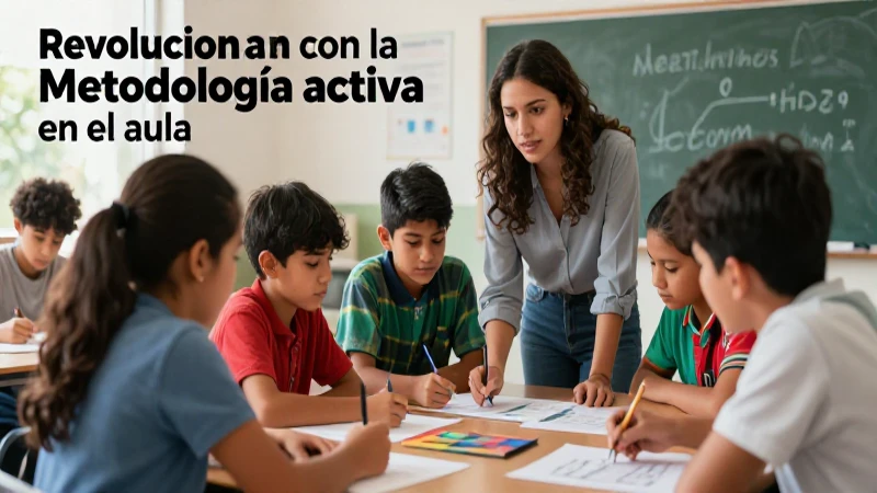La metodología activa mejora el aprendizaje