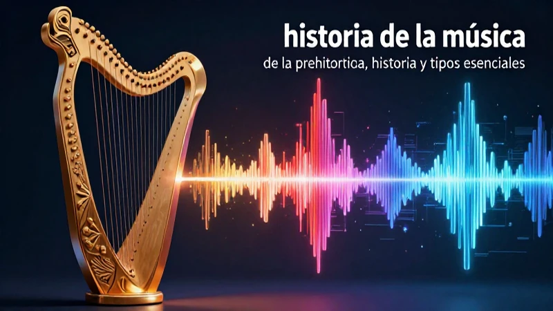 Música: de la prehistoria a lo contemporáneo