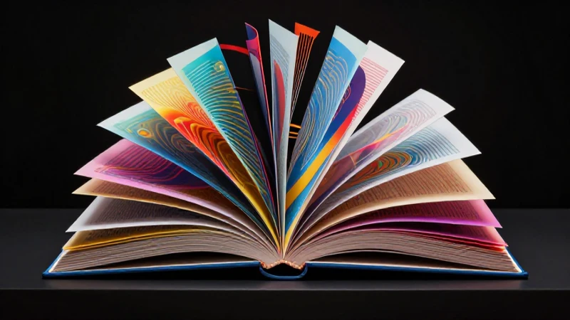 Libro vibrante de pensamiento y arte