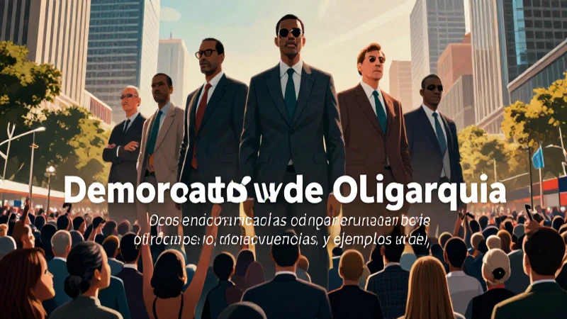 La élite domina la democracia