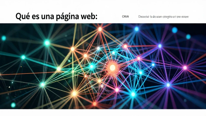Qué es una página web: Definición y concepto clave 4 Lenguajes de marcado definen el concepto web