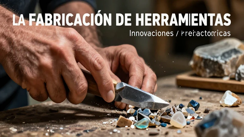 La Prehistoria: Descubre sus Etapas y Características 6 Herramientas de piedra, el ingenio prehistórico