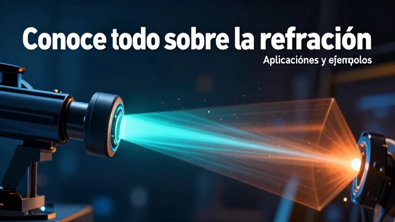 Conoce todo sobre la refracción: concepto, aplicaciones y ejemplos 3 La refracción: concepto, aplicaciones y ejemplos