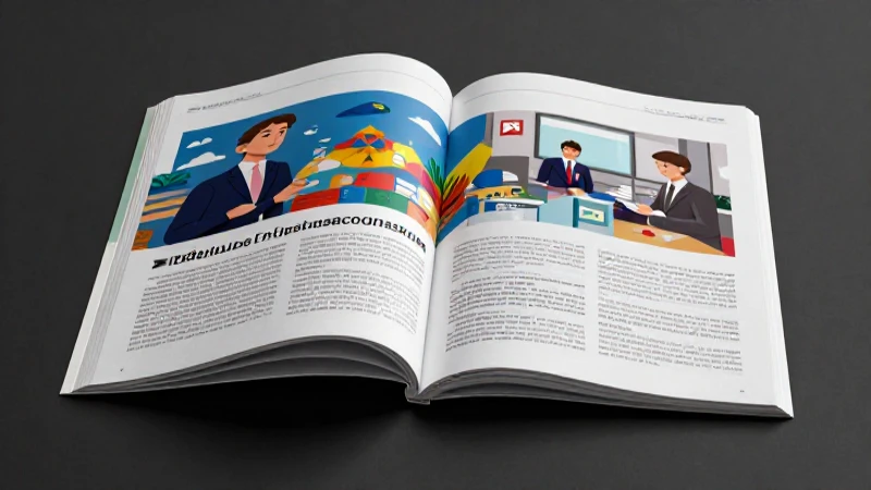 Diseño premium de revista educativa y moderno