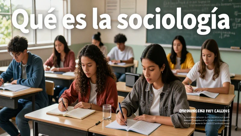 La sociología: por qué importa hoy