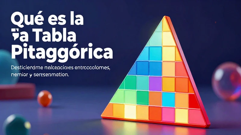 La tabla pitagórica es esencial en problemas matemáticos