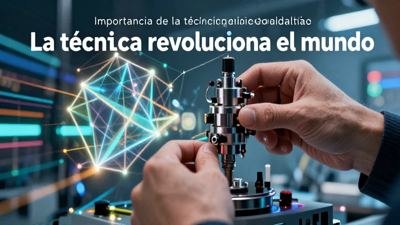 La técnica revoluciona el mundo hoy