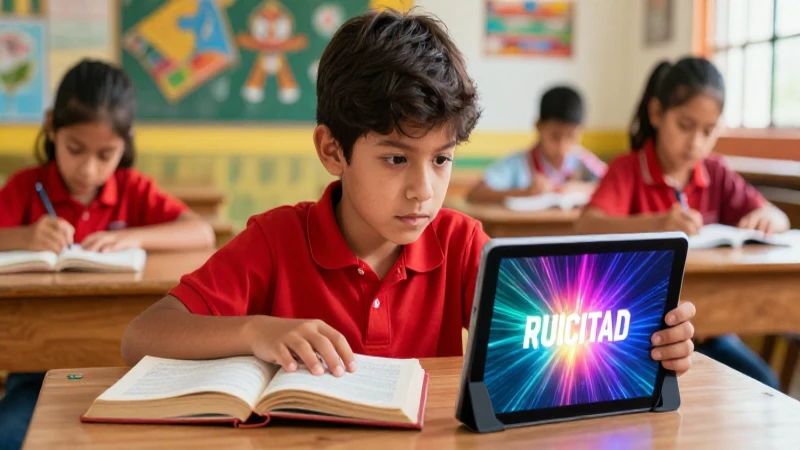 Aula mexicana: del libro a la tablet