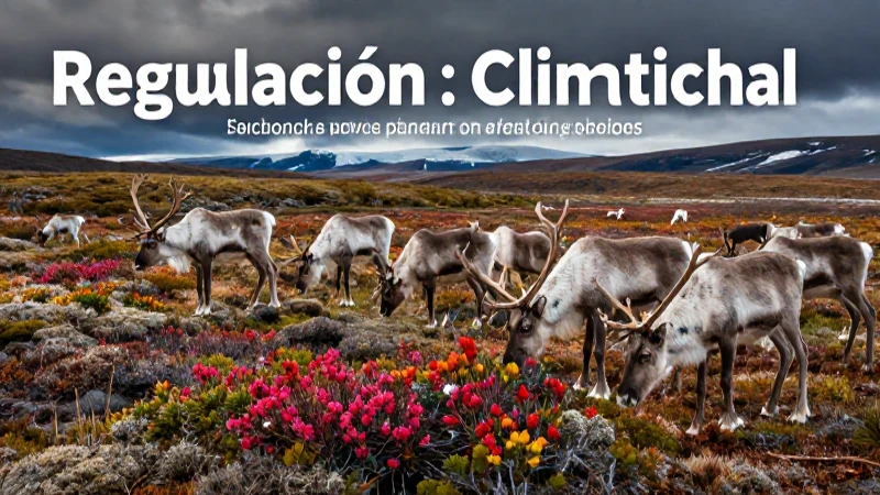Qué características tiene la tundra en flora, fauna y clima 5 Tundra: ecosistema clave para la regulación climática