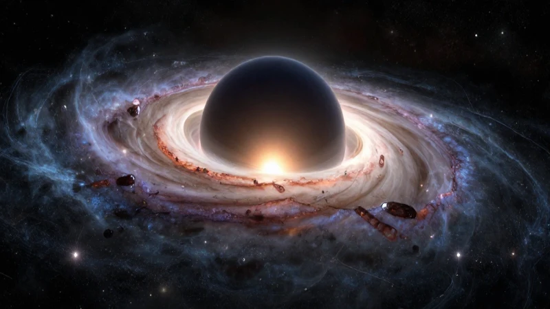 Vía Láctea: Qué es y Características de nuestra Galaxia 4 Agujero negro espectacular en el espacio