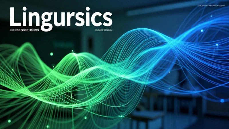 Abstracción de lingüística para revista educativa