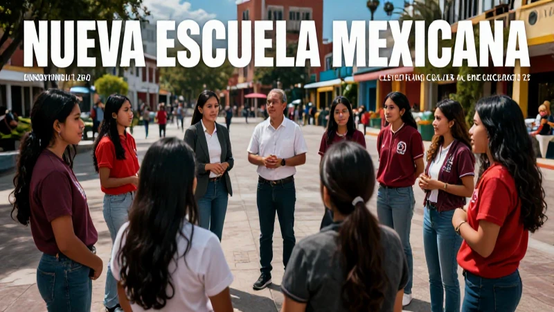 Líderes y estudiantes en diálogo educativo