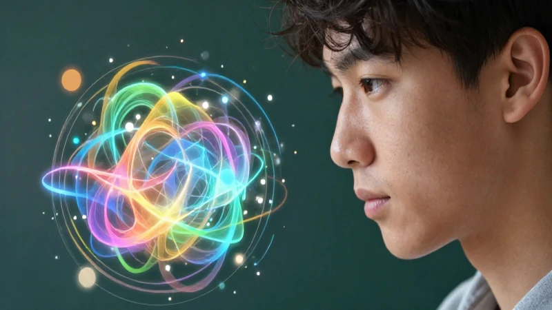 Qué es un mentefacto: Definición y conceptos clave 3 Estudiante concentrado con diagrama conceptual moderno