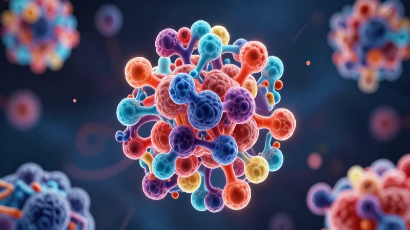 Estructura molecular de vida con energía neon