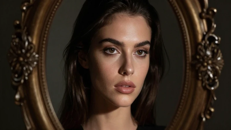 Qué es narcisismo: significado, características y ejemplos 4 Retrato de belleza sofisticada y dramática