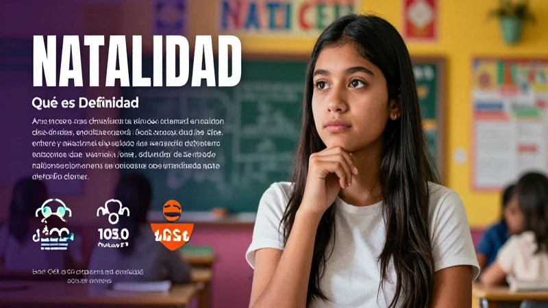 Conceptos clave sobre la natalidad