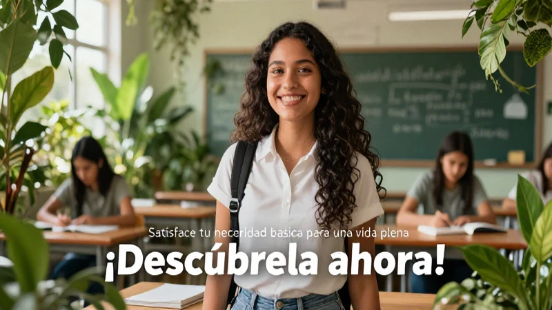 Ilustración de portada sobre necesidades básicas