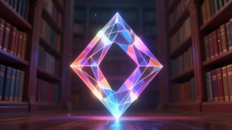 Qué es Objetividad: Definición y Características Clave 5 Visualización de cristal que representa el conocimiento de Kant