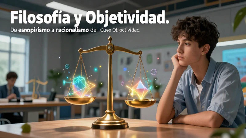 Qué es Objetividad: Definición y Características Clave 4 Objetividad: Filosofía, definición y claves