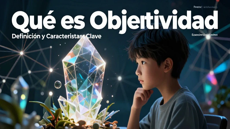 Qué es Objetividad: Definición y Características Clave 3 Dicotomía sujeto-objeto en ilustración