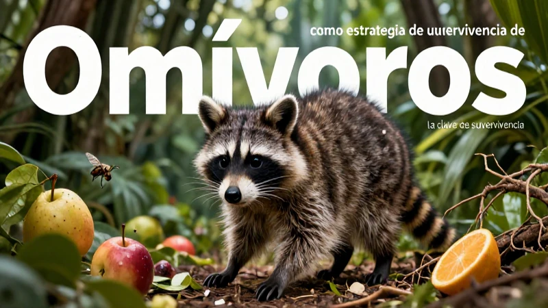 Omnívoros: la clave de su supervivencia radica en su dieta versátil 4 El omnivorismo es la estrategia clave de supervivencia