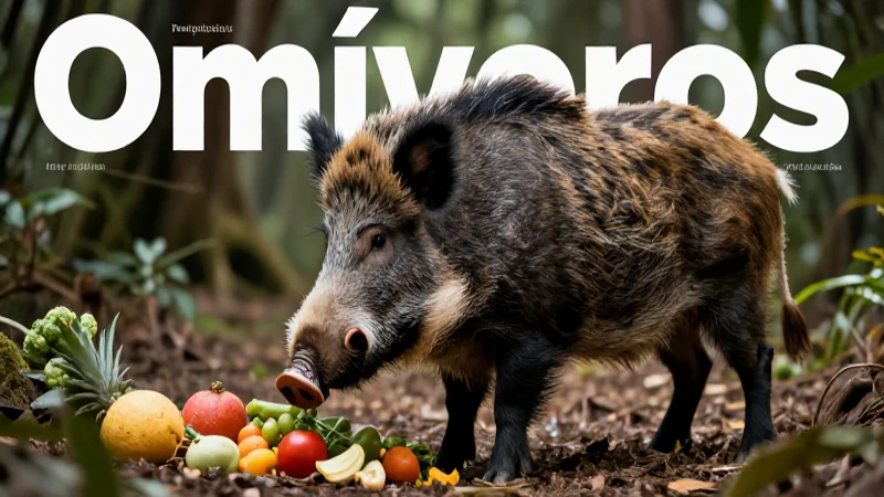 Omnívoros: la clave de su supervivencia radica en su dieta versátil 5 Dieta versátil, clave de supervivencia de los omnívoros