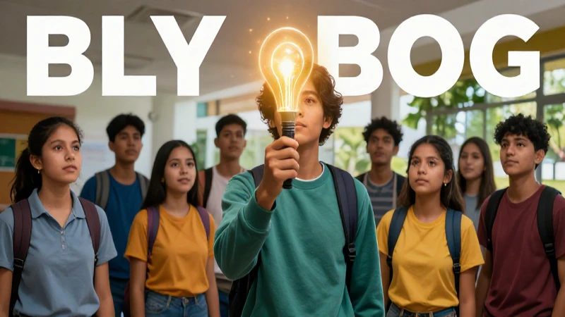 Estudiantes mexicanos vibrantes con luz de guía