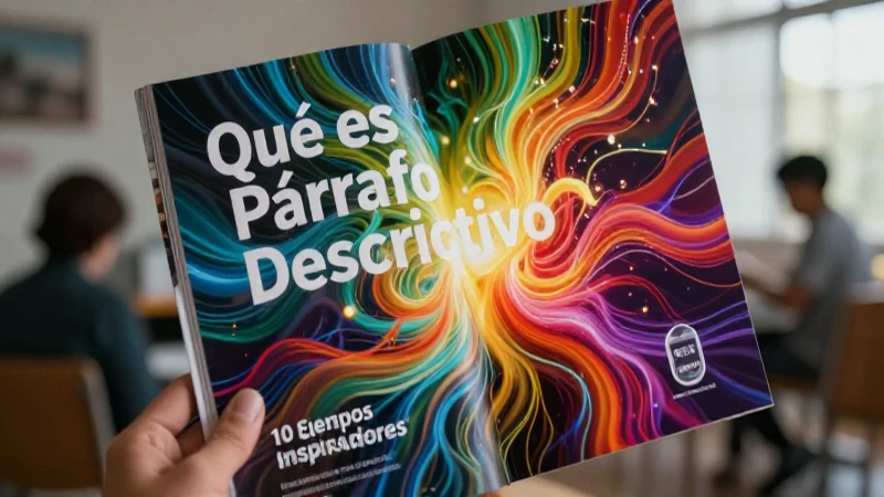 Texto descriptivo transforma publicidad en arte