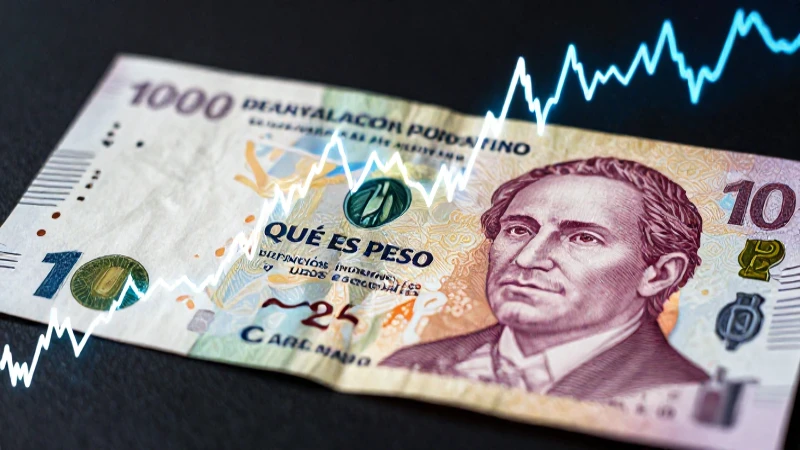 El peso argentino muestra gran volatilidad económica
